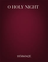 O Holy Night SSATB choral sheet music cover